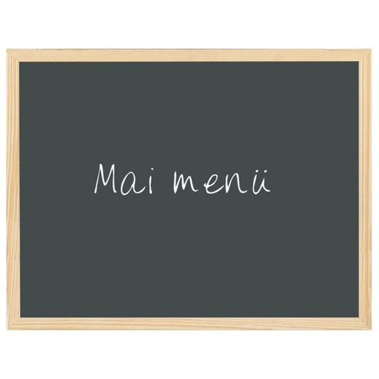 Bi-Office Tablica kredowa BI-OFFICE, 60x40cm, rama drewniana (P8170-0111)-0